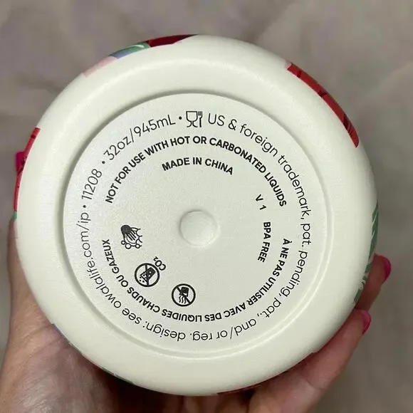 Owala Floral Tulip Water Bottle 32oz - Picture 9 of 10